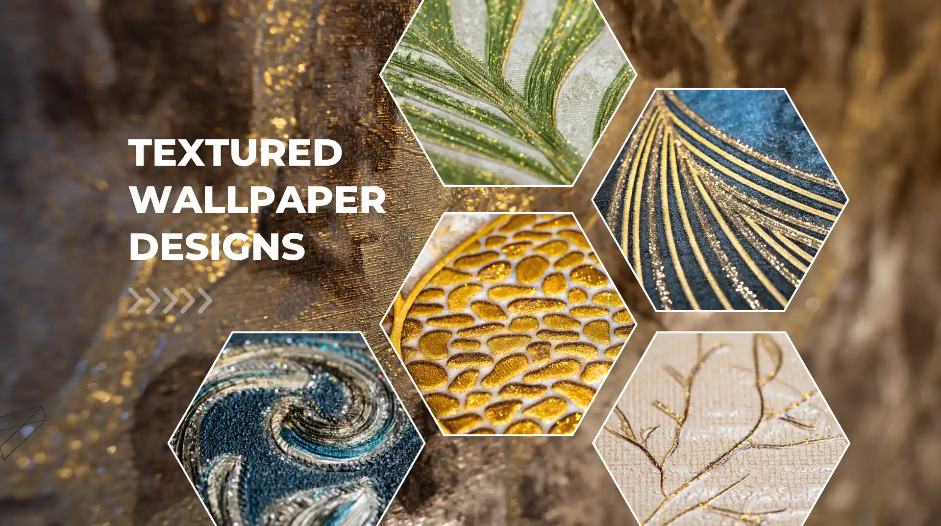 Textured Wallpaper for Bedroom | Shop at Piwall banner