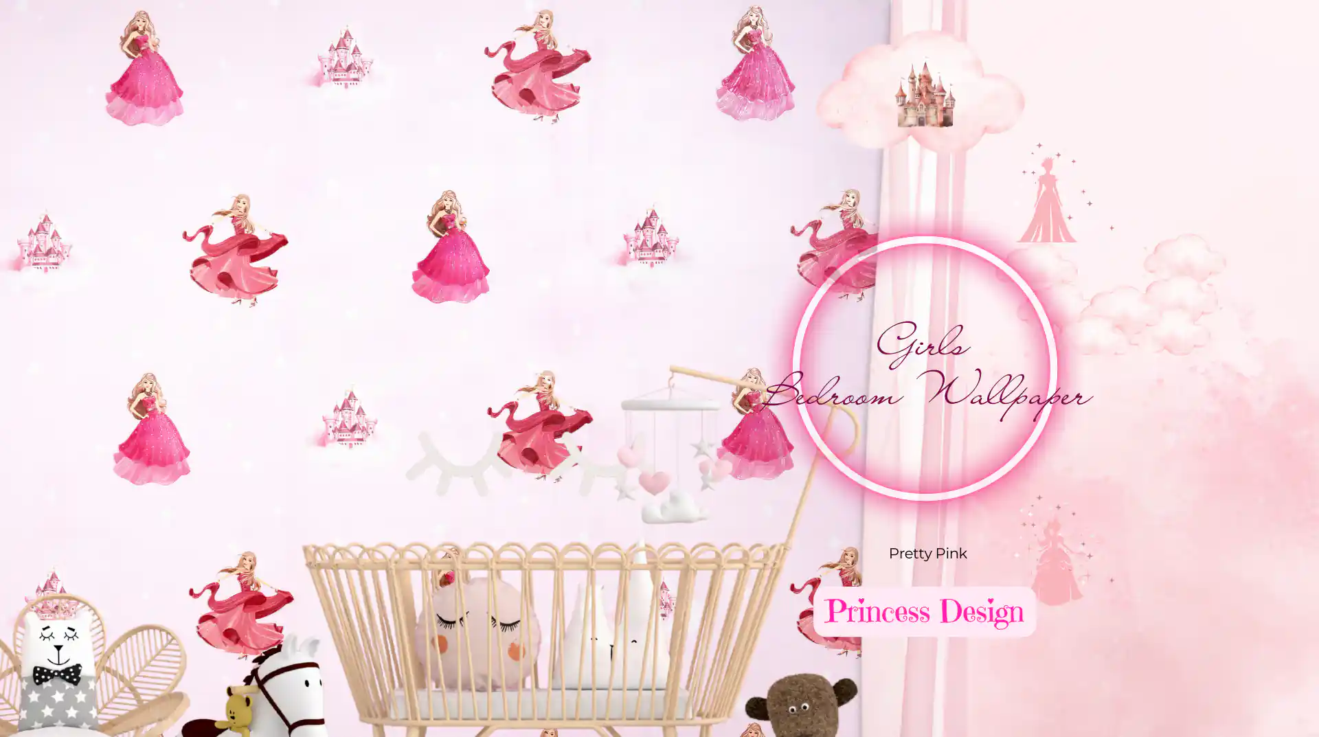 Kids Wallpaper for Girls | Shop at Piwall banner