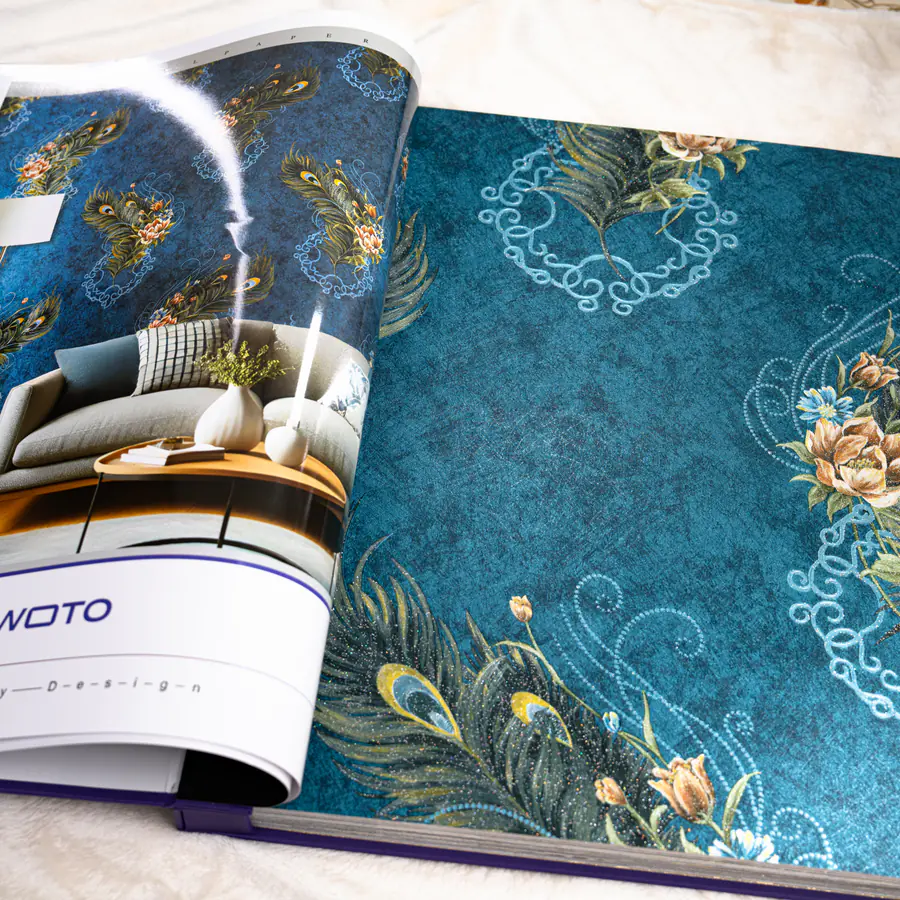 Blue Floral Patterns