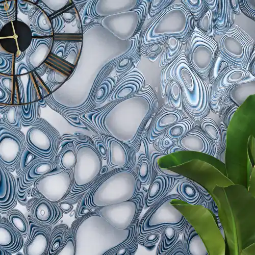 Abstract Blue Wallpaper