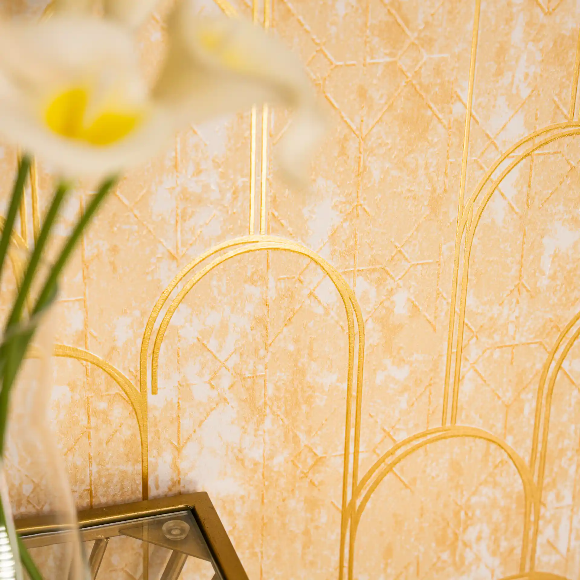 Yellow Pattern Wallpaper | Shop at Piwall wallpaper