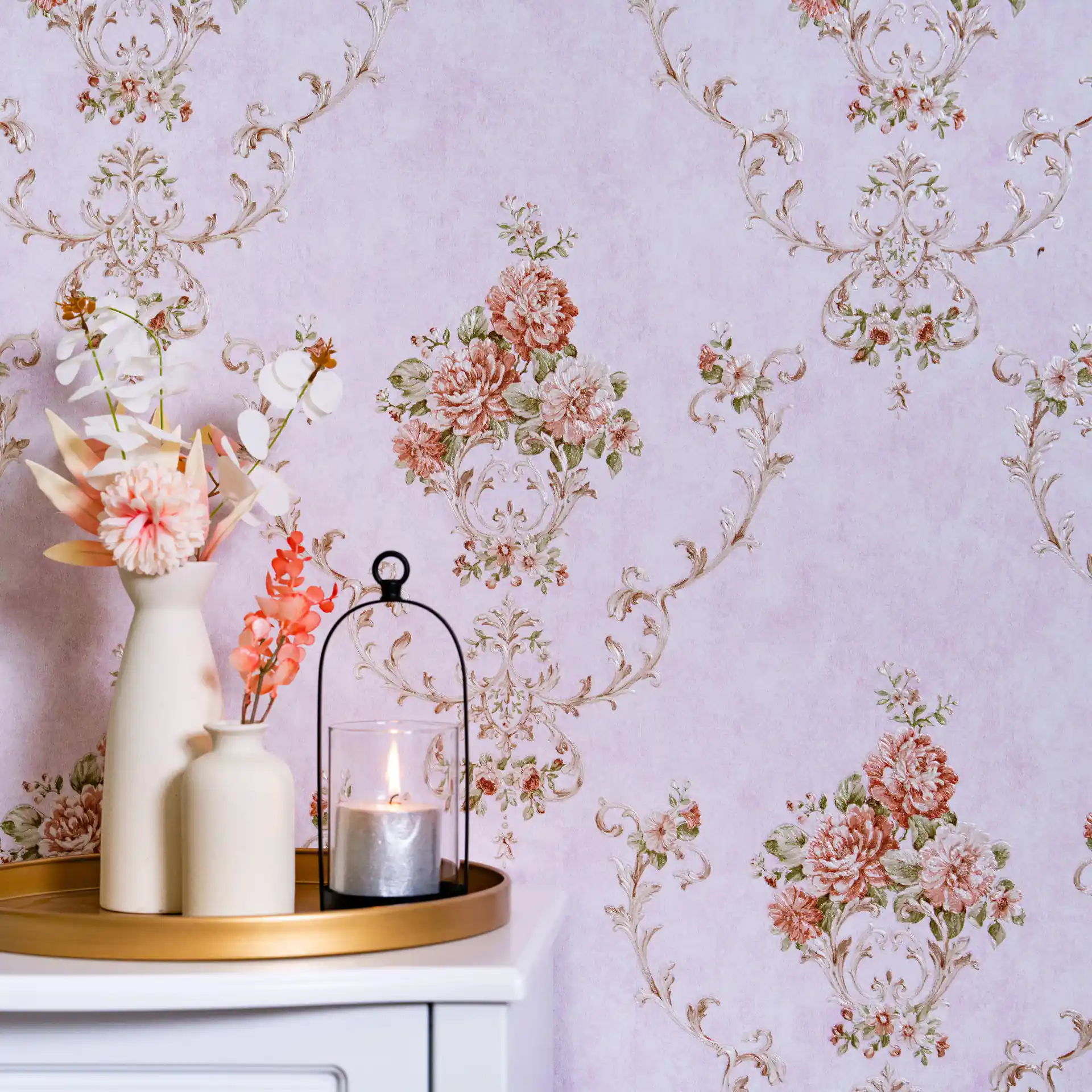 Rose Pattern Wallpaper | Piwall wallpaper