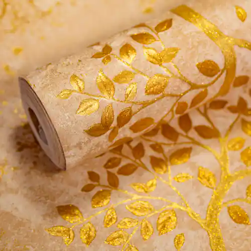 Beige Abstract Wallpaper