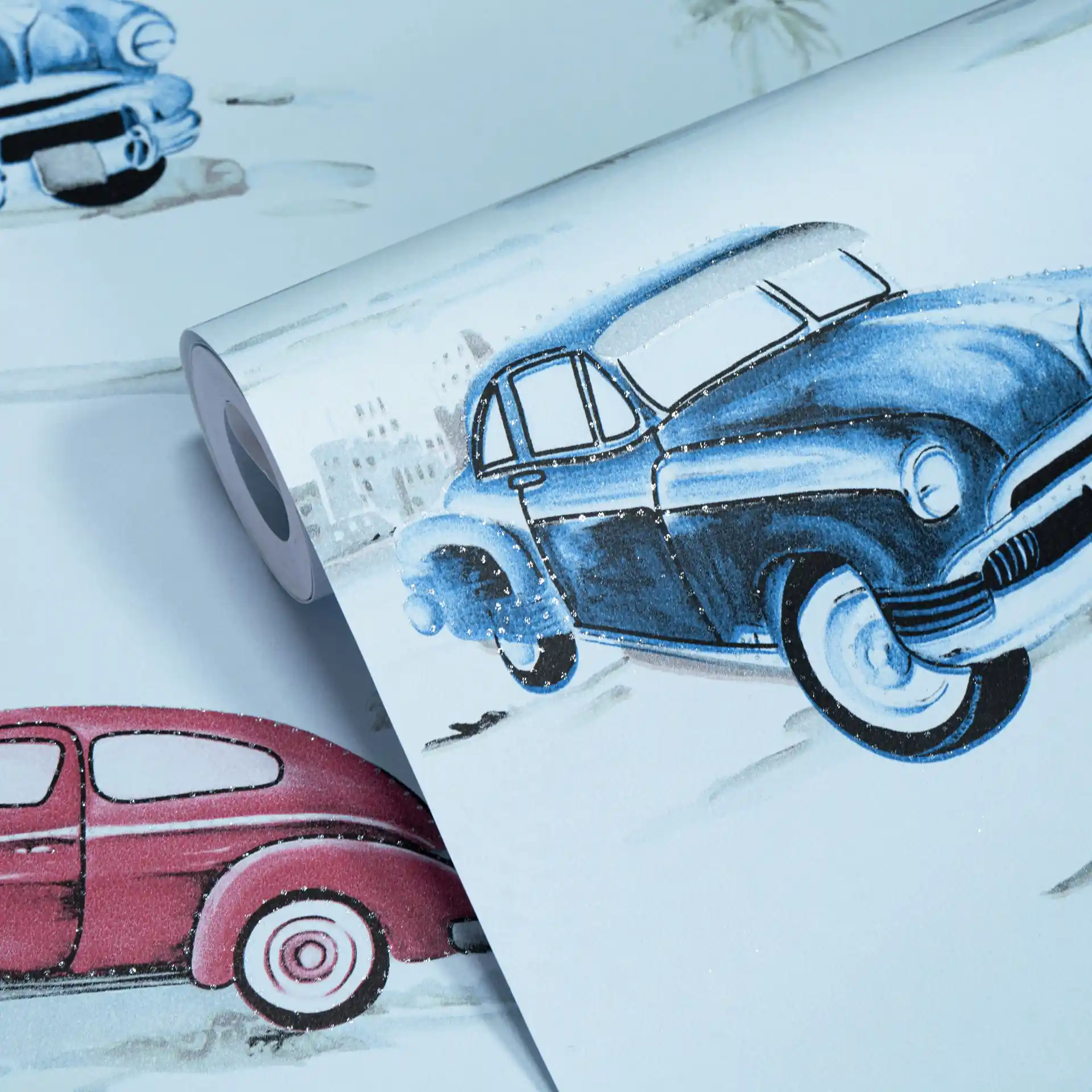 Blue Wallpaper for Living Room wallpaper