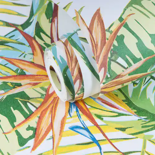 Living Room Tropical Wallpaper