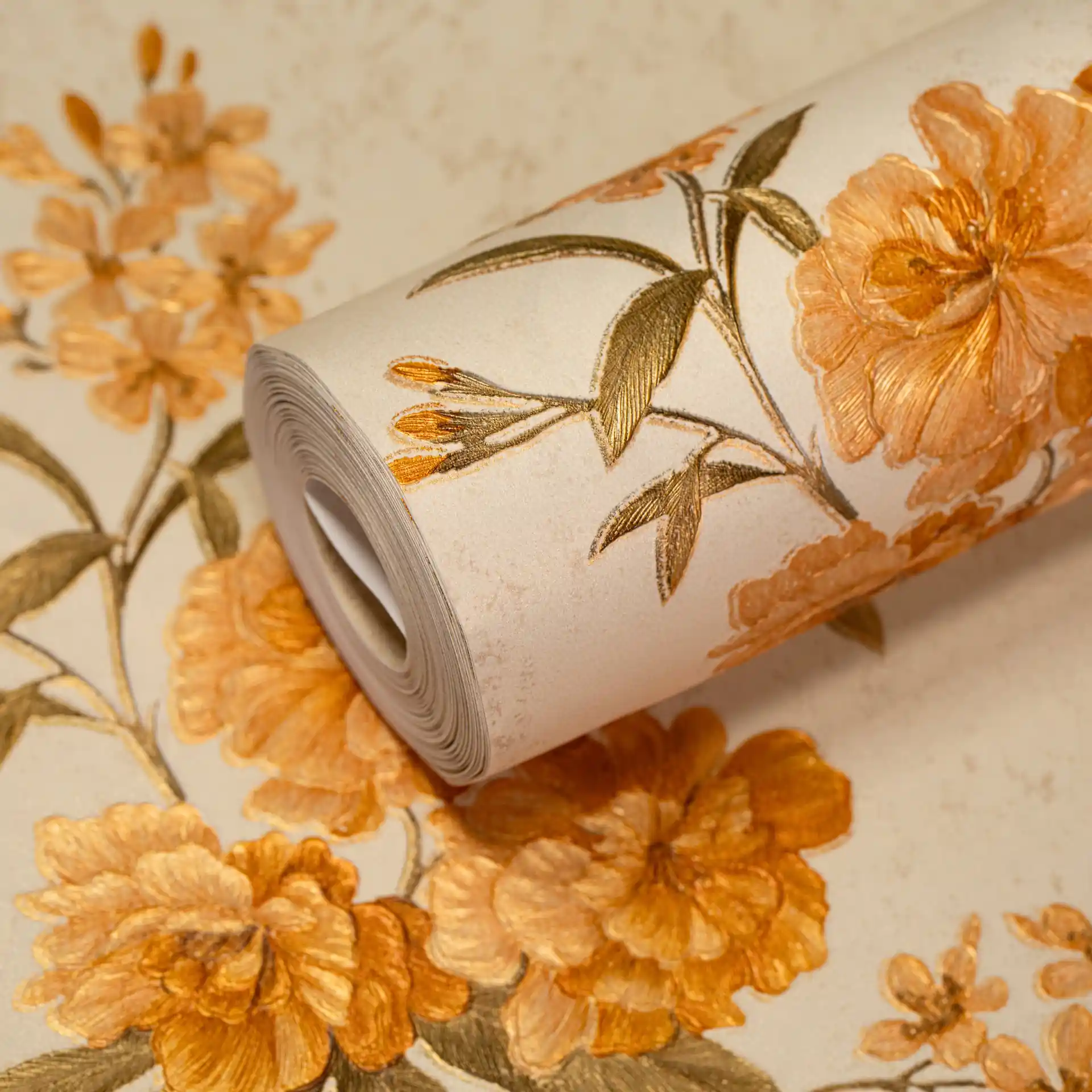 Orange Abstract Wallpaper | Buy Online at Piwall wallpaper