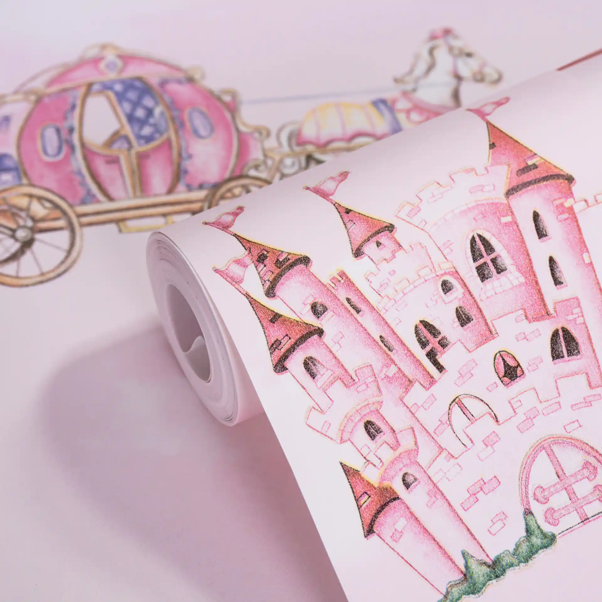 Pink Wallpaper for Living Room | Shop at Piwall wallpaper