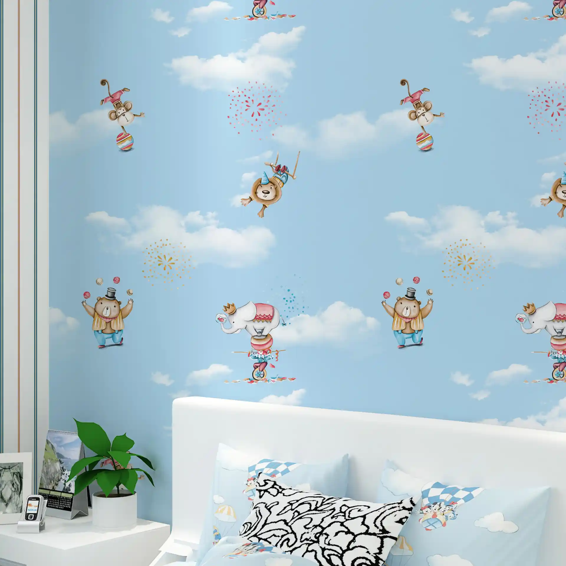 Kids Playroom Wallpaper | Buy Online at Piwall wallpaper