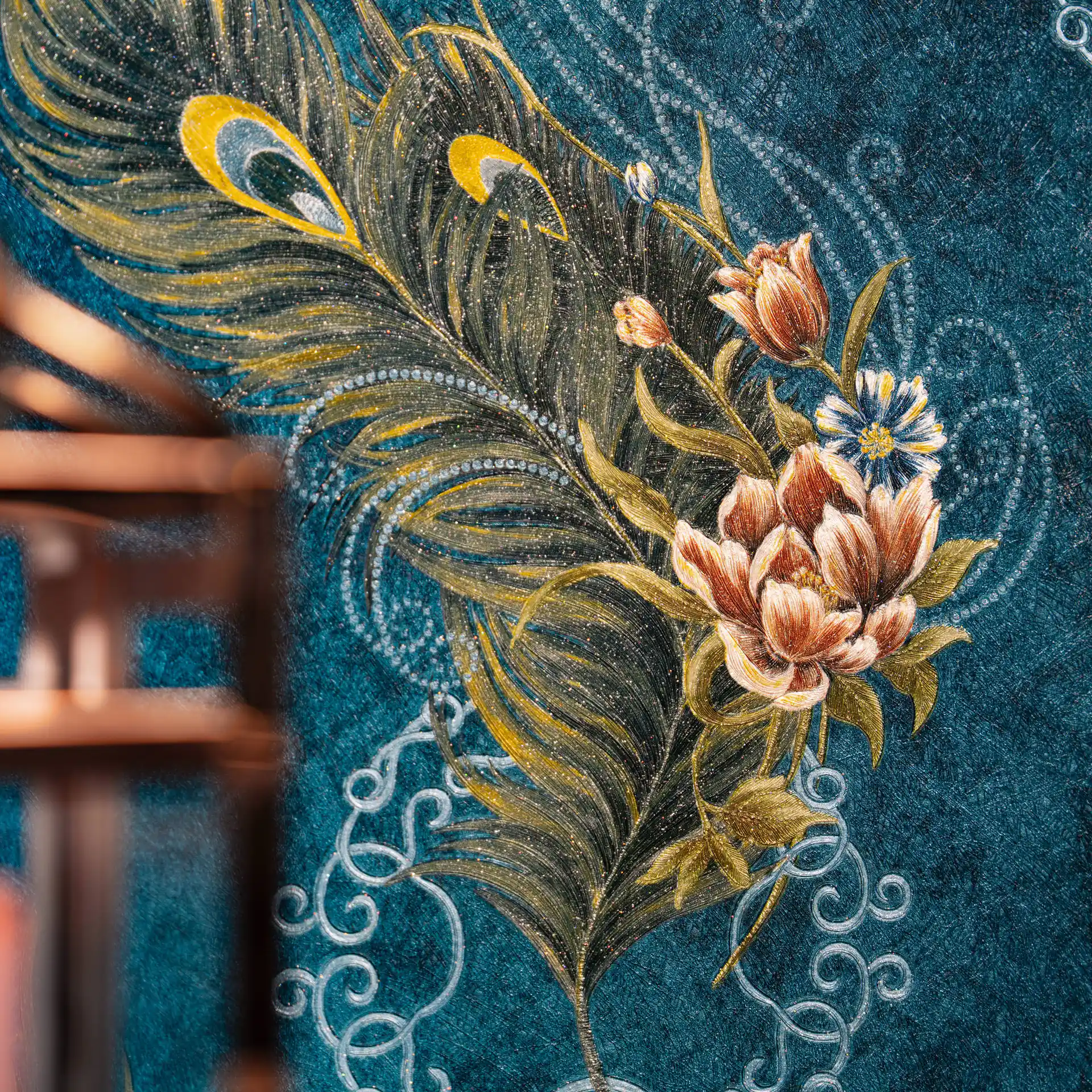 Peacock Feather Teal